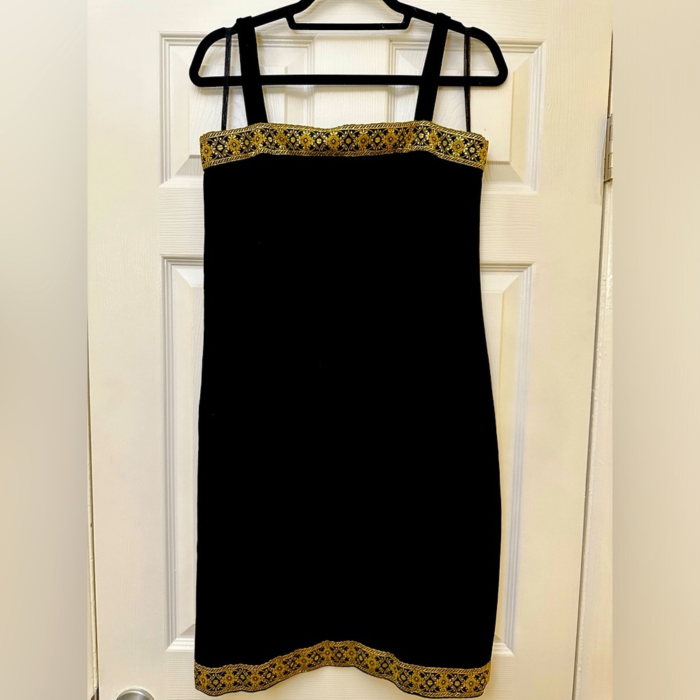 VINTAGE 90’’S VELOUR COCKTAIL DRESS